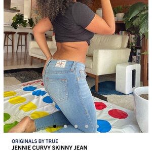 True Religion Jenny Curvy Skinny Jean